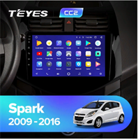 Магнитолы для CHEVROLET SPARK 2009-2016, RAVON R2 2016-2019