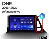 Магнитолы для TOYOTA C-HR 2016-2020 для авто со штатной камерой